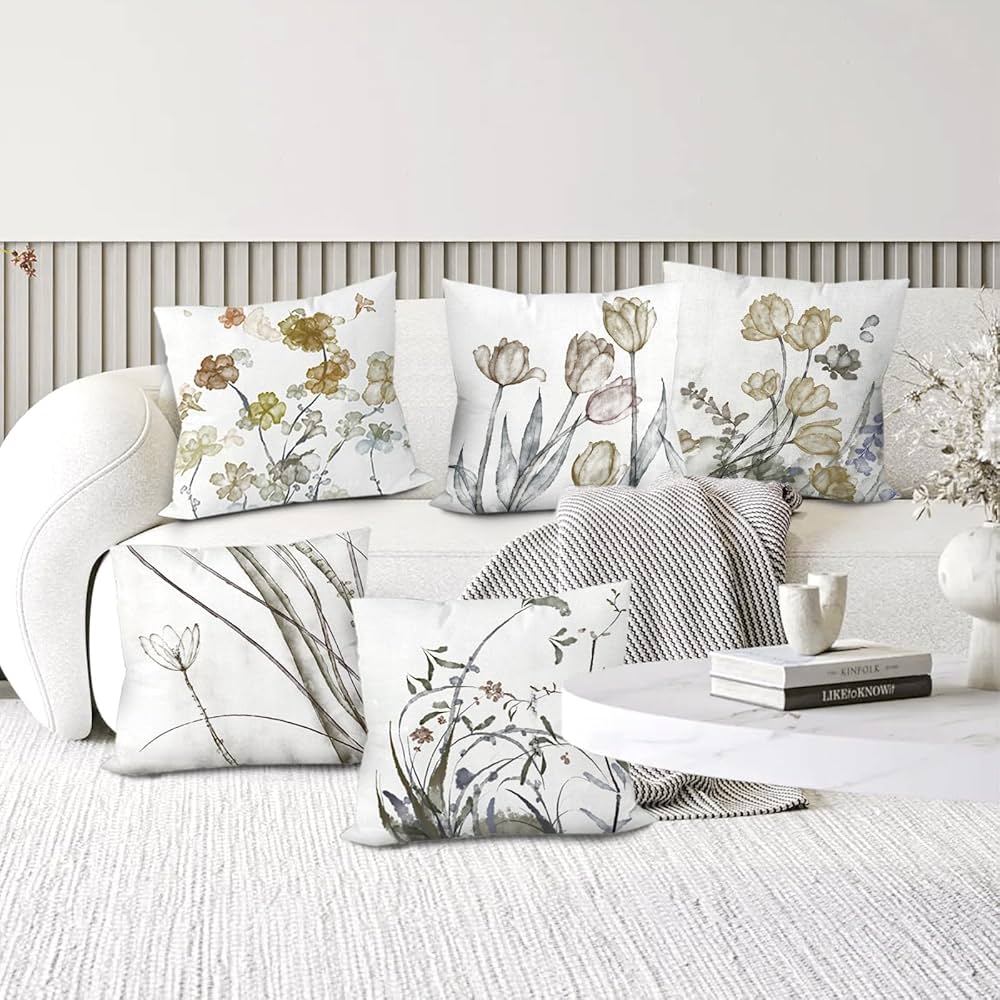 Add texture and warmth to your home with our nature inspired pillows