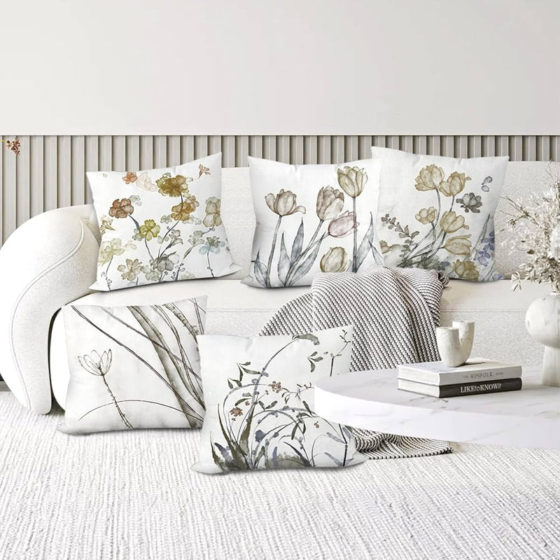Add texture and warmth to your home with our nature inspired pillows