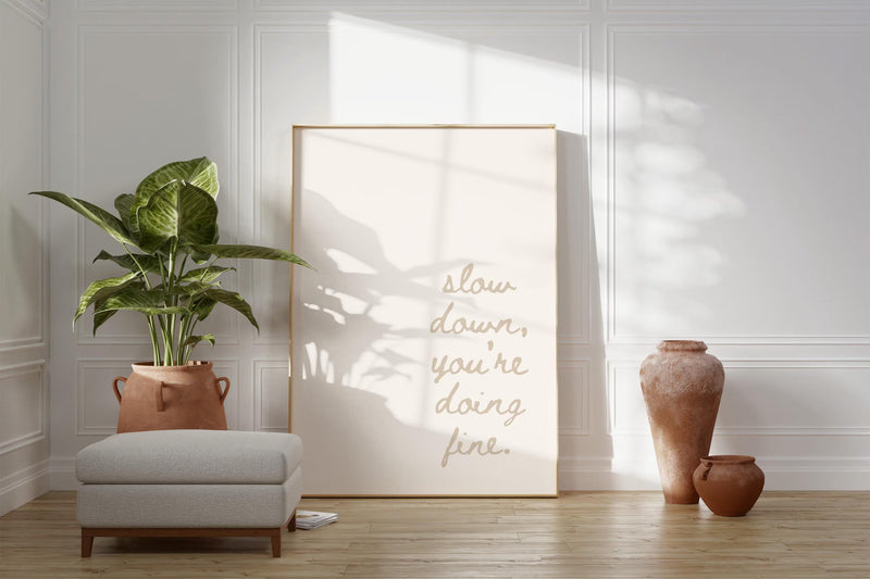The Slow Living collection reflects the beauty of simplicity and intentional living.