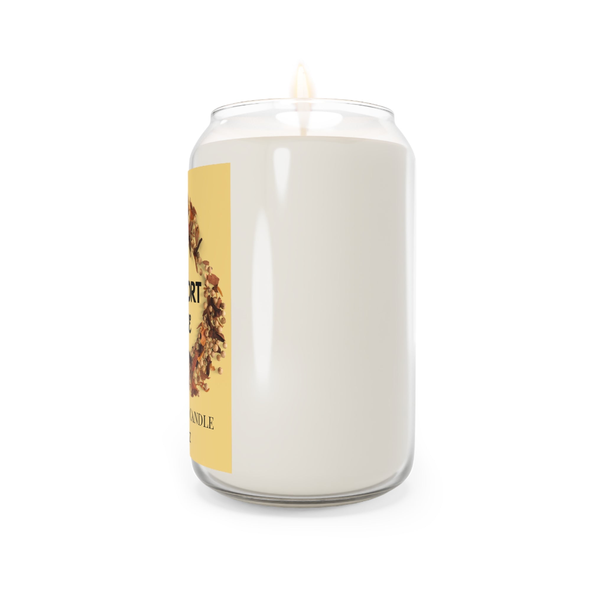 Comfort Spice Soy Candle — 13.75 oz Scented Jar (Autumn & Cozy Home Fragrance)