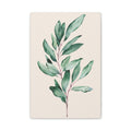 Eucalyptus Watercolor Canvas Wall Art — Matte Stretched 1.25"