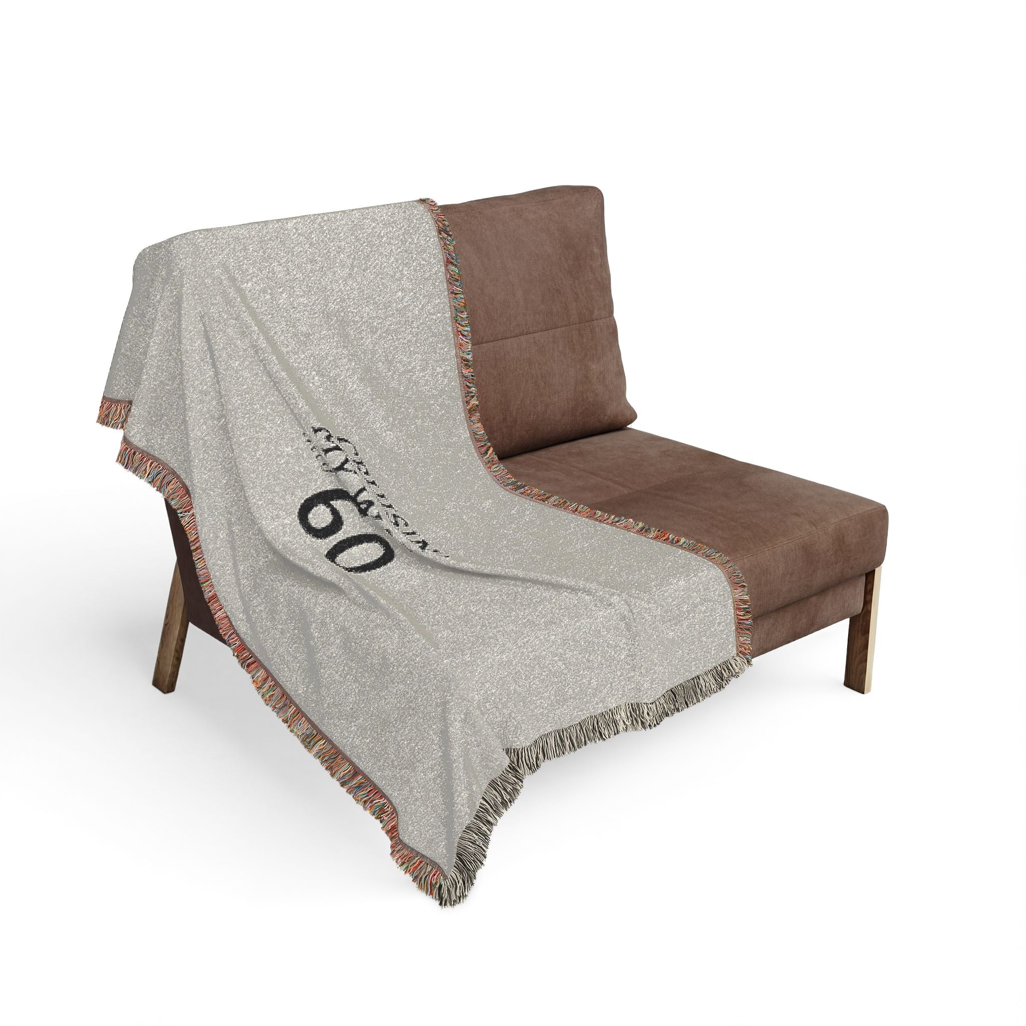 Cruisin' My Way to 60 Woven Blanket — 60th Birthday Throw