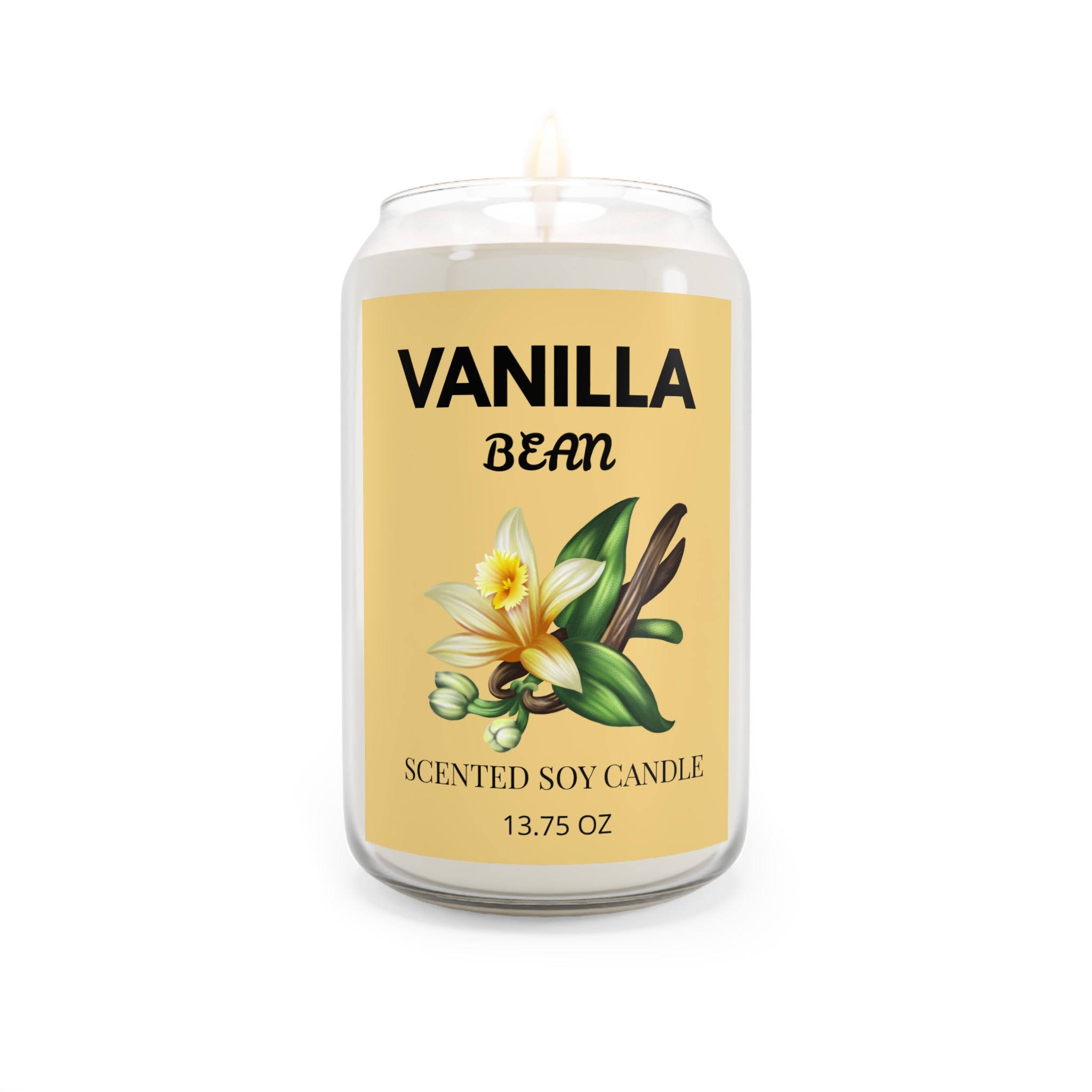 Comfort Spice Soy Candle — 13.75 oz Scented Jar (Autumn & Cozy Home Fragrance)