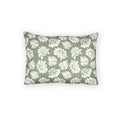 Sage Green Patterned Decorative Pillow Sham