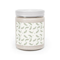 Olive Branch Soy Candle — 9oz Scented Soy Candle with White Lid