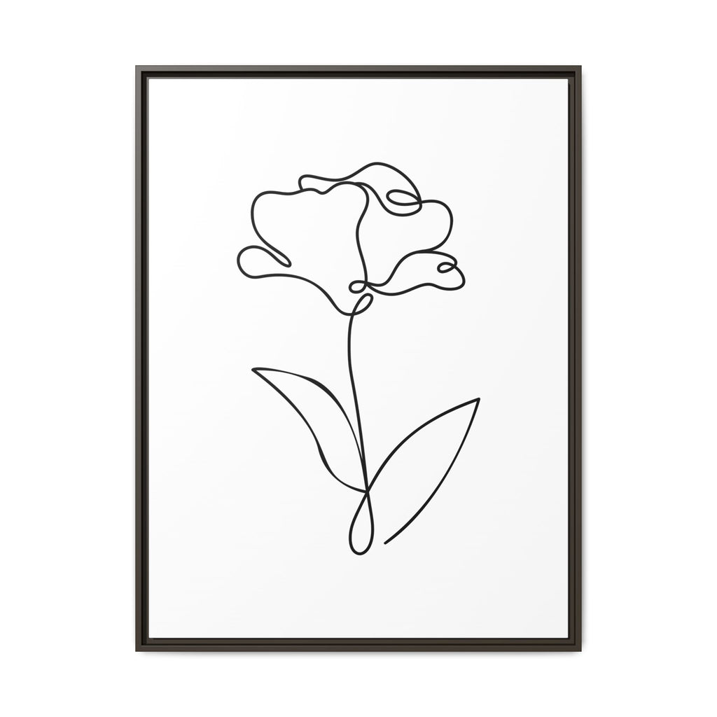 Minimal Line Art Floral Print Set Of 3